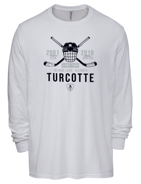 Classic Heritage Alex Turcotte Men's Premium Blend Long Sleeve-T-Shirt | Swagsta