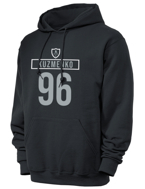 Away Jersey Andrei Kuzmenko Unisex Hooded Sweatshirt | Swagsta