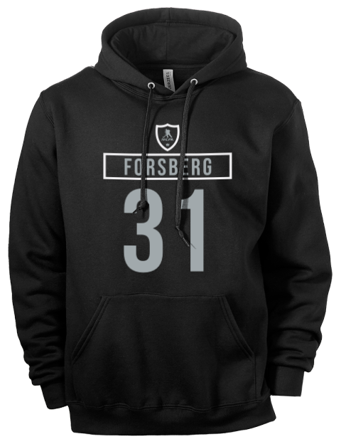 Away Jersey Anton Forsberg Eco Premium Unisex Hooded Sweatshirt | Swagsta