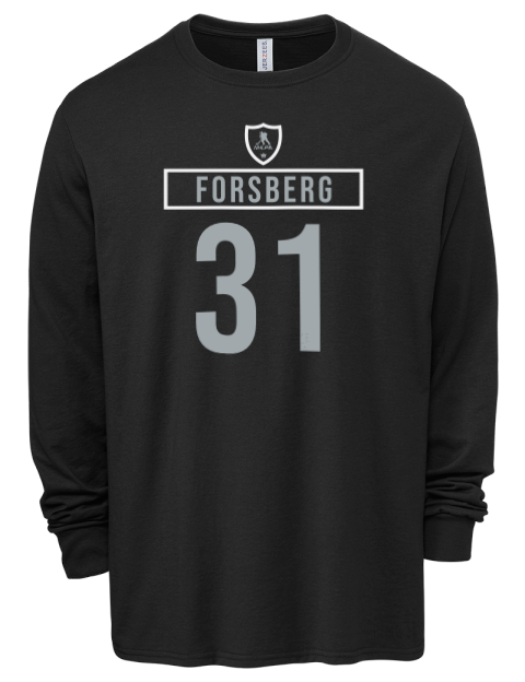 Away Jersey Anton Forsberg Men's Premium Blend Long Sleeve-T-Shirt | Swagsta