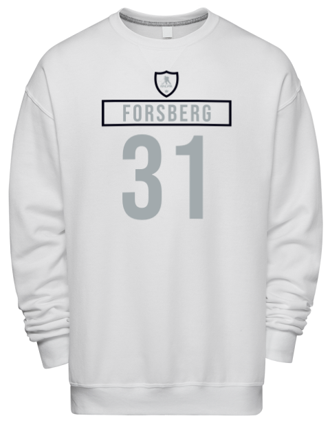 Home Jersey Anton Forsberg Premium Unisex Crewneck Sweatshirt | Swagsta