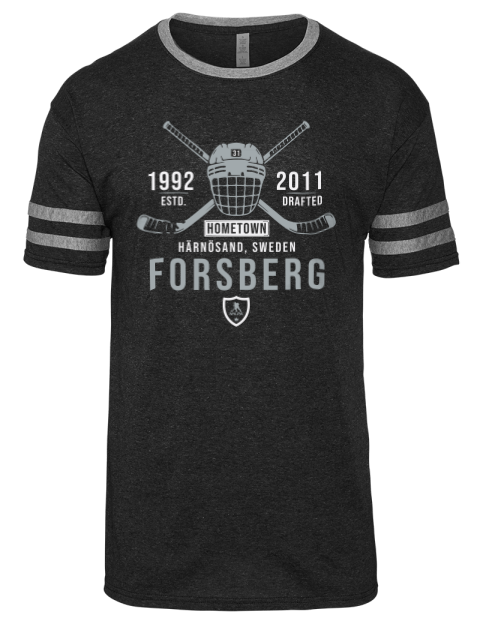 Heritage Anton Forsberg Men's Tri-Blend T-Shirt | Swagsta