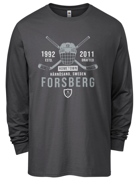 Heritage Anton Forsberg Men's Long-Sleeve T-Shirt | Swagsta