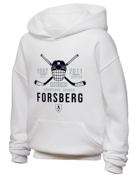 Classic Heritage Anton Forsberg Youth Hooded Sweatshirt | Swagsta