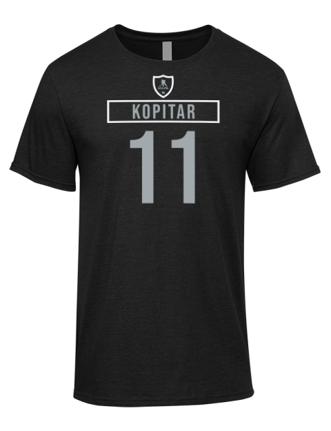 Away Jersey anze kopitar Premium Ring-Spun Cotton Unisex T-Shirt | Swagsta