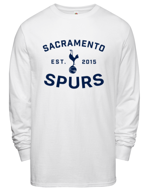 Fan Wear Sacramento Spurs Men's Long-Sleeve T-Shirt | Swagsta