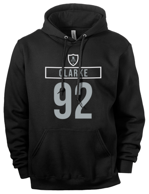 Away Jersey brandt clarke Eco Premium Unisex Hooded Sweatshirt | Swagsta