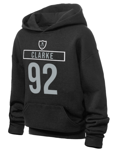 Away Jersey brandt clarke Youth Hooded Sweatshirt | Swagsta