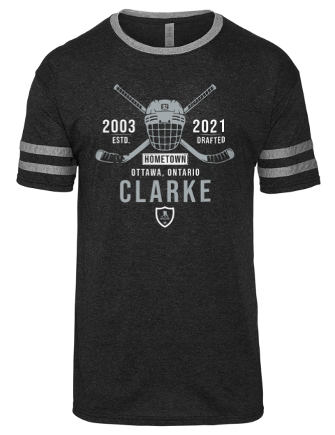 Heritage brandt clarke Men's Tri-Blend T-Shirt | Swagsta