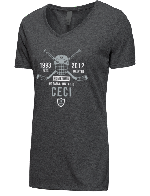 Heritage Cody Ceci Premium Ladies V-Neck T-Shirt | Swagsta