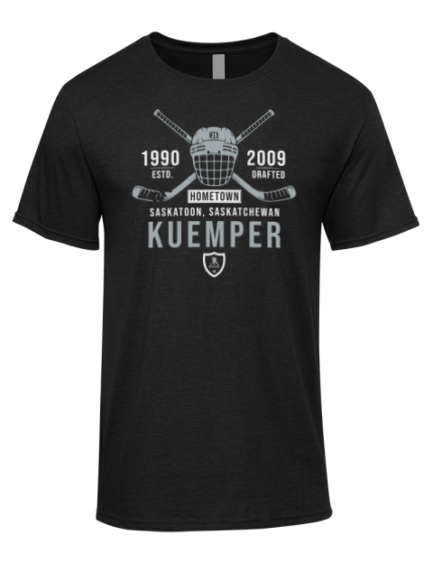 Heritage Darcy Kuemper Premium Ring-Spun Cotton Unisex T-Shirt | Swagsta
