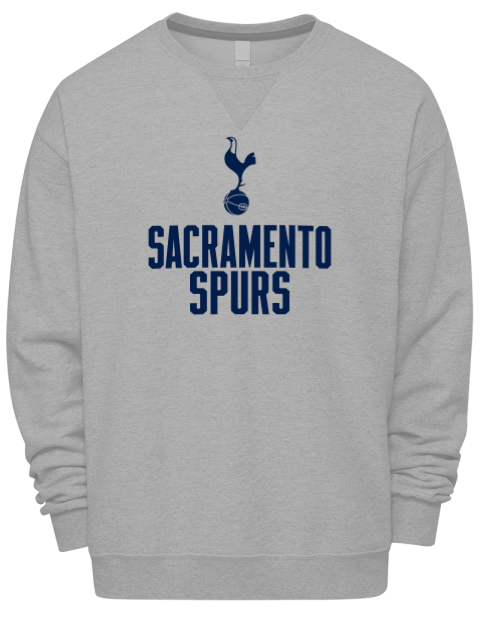Stacked Sacramento Spurs Premium Unisex Crewneck Sweatshirt | Swagsta