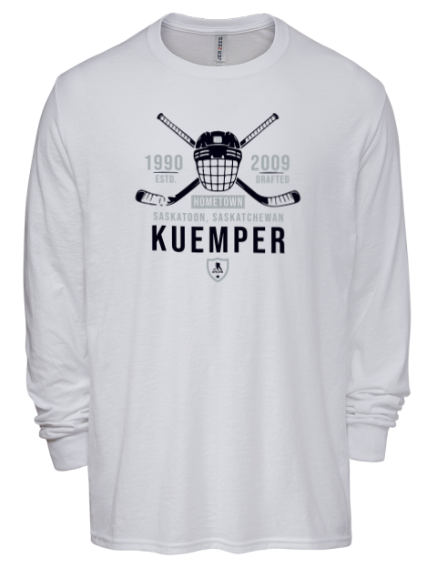 Classic Heritage Darcy Kuemper Men's Premium Blend Long Sleeve-T-Shirt | Swagsta