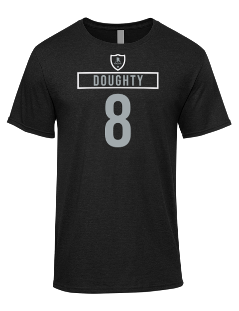 Away Jersey Drew Doughty Premium Ring-Spun Cotton Unisex T-Shirt | Swagsta