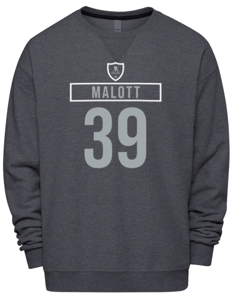 Away Jersey Jeff Malott Premium Unisex Crewneck Sweatshirt | Swagsta