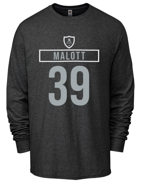 Away Jersey Jeff Malott Men's Long-Sleeve T-Shirt | Swagsta