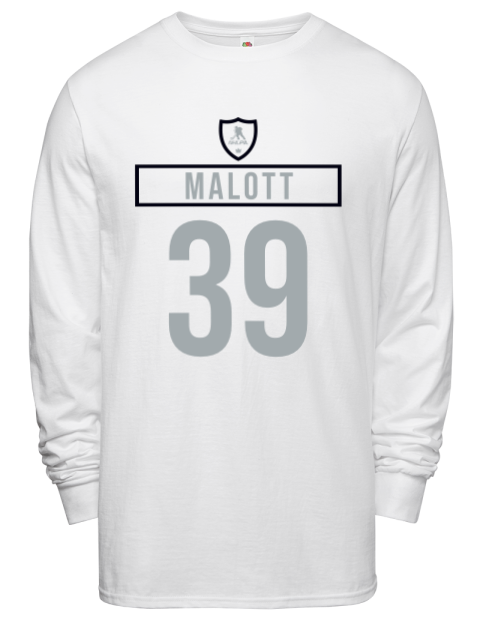 Home Jersey Jeff Malott Men's Long-Sleeve T-Shirt | Swagsta