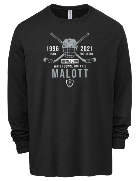 Heritage Jeff Malott Men's Premium Blend Long Sleeve-T-Shirt | Swagsta