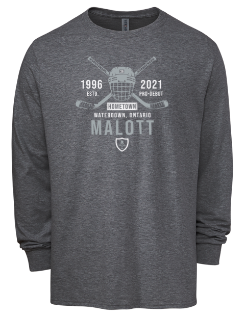 Heritage Jeff Malott Men's Premium Blend Long Sleeve-T-Shirt | Swagsta