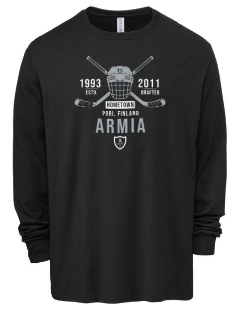Heritage Joel Armia Men's Premium Blend Long Sleeve-T-Shirt | Swagsta