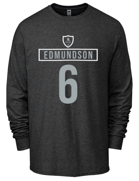 Away Jersey Joel Edmundson Men's Long-Sleeve T-Shirt | Swagsta