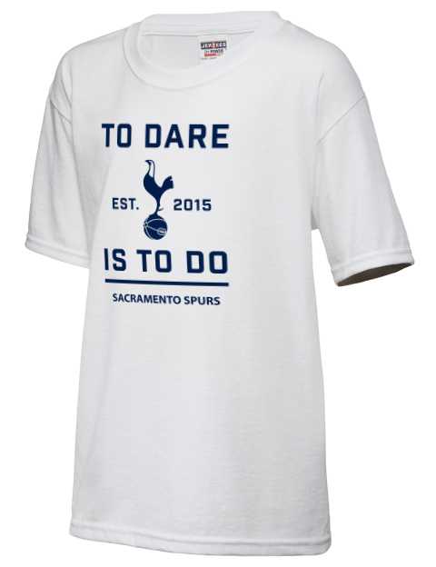 To Dare Sacramento Spurs Youth T-Shirt | Swagsta