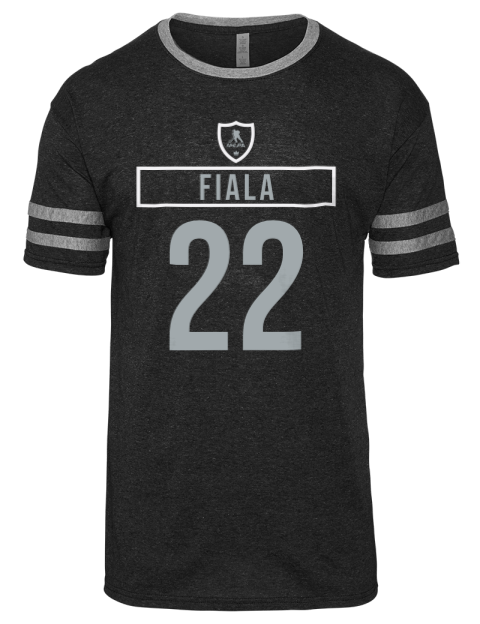 Away Jersey Kevin Fiala Men's Tri-Blend T-Shirt | Swagsta
