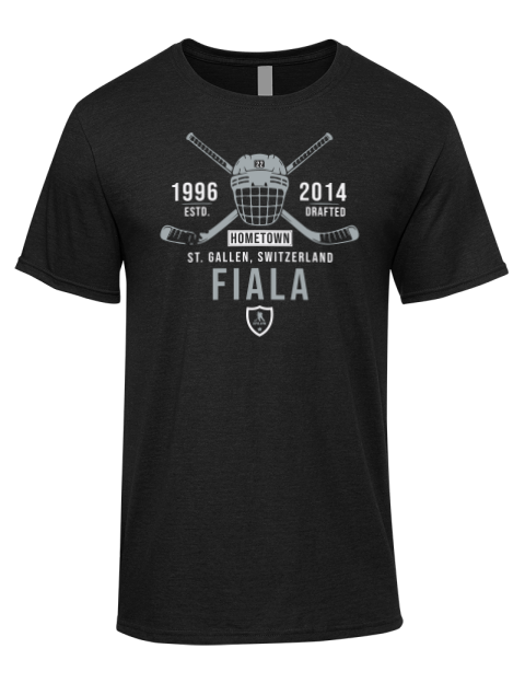 Heritage Kevin Fiala Premium Ring-Spun Cotton Unisex T-Shirt | Swagsta