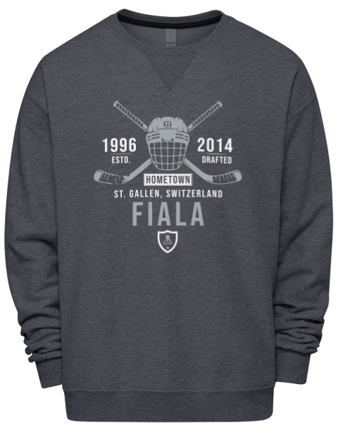 Heritage Kevin Fiala Premium Unisex Crewneck Sweatshirt | Swagsta