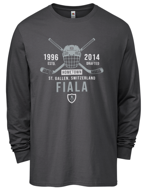 Heritage Kevin Fiala Men's Long-Sleeve T-Shirt | Swagsta