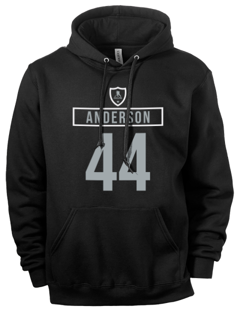 Away Jersey Michael Anderson Eco Premium Unisex Hooded Sweatshirt | Swagsta