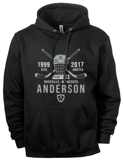 Heritage Michael Anderson Eco Premium Unisex Hooded Sweatshirt | Swagsta