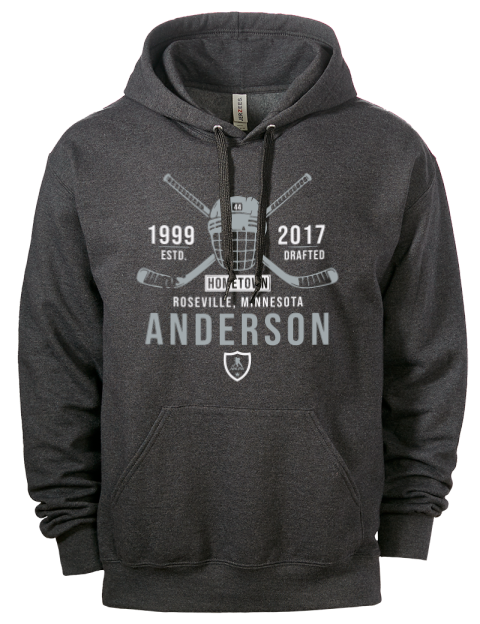Heritage Michael Anderson Eco Premium Unisex Hooded Sweatshirt | Swagsta