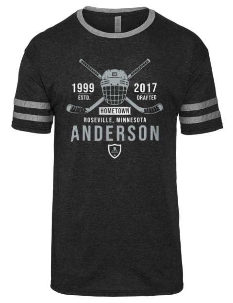 Heritage Michael Anderson Men's Tri-Blend T-Shirt | Swagsta