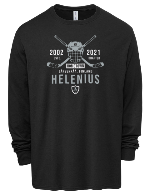 Heritage Samuel Helenius Men's Premium Blend Long Sleeve-T-Shirt | Swagsta