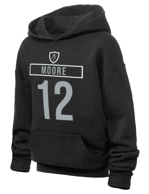 Away Jersey Trevor Moore Youth Hooded Sweatshirt | Swagsta