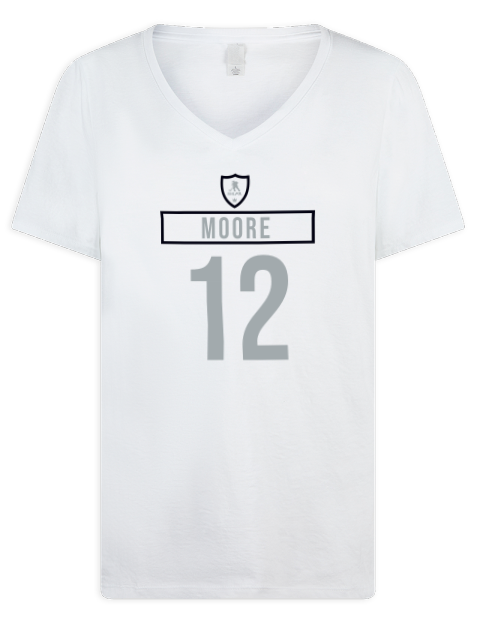 Home Jersey Trevor Moore Premium Ladies V-Neck T-Shirt | Swagsta