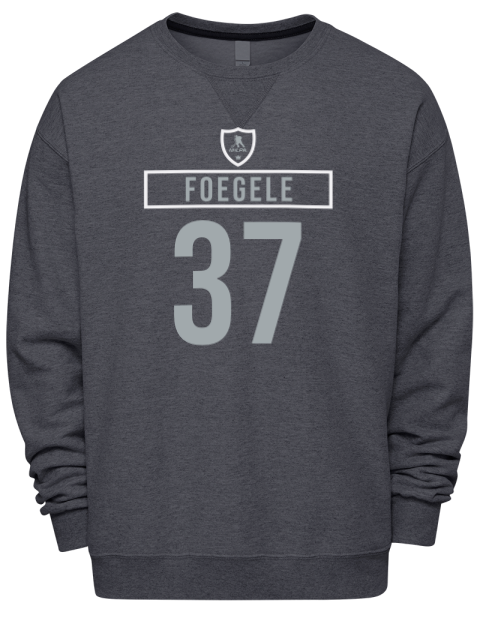 Away Jersey Warren Foegele Premium Unisex Crewneck Sweatshirt | Swagsta