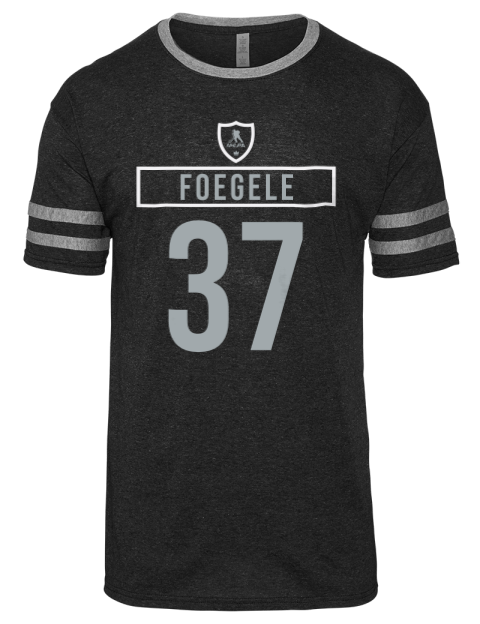 Away Jersey Warren Foegele Men's Tri-Blend T-Shirt | Swagsta