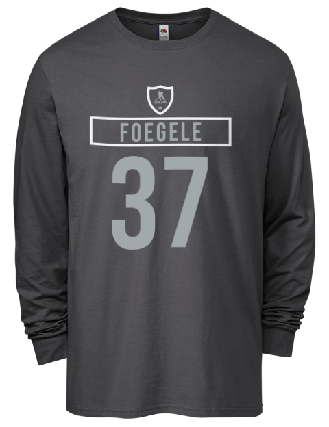 Away Jersey Warren Foegele Men's Long-Sleeve T-Shirt | Swagsta