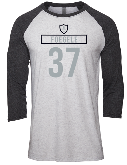 Home Jersey Warren Foegele Unisex Premium Three-Quarter Raglan T-Shirt | Swagsta