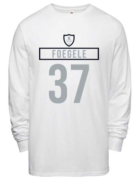 Home Jersey Warren Foegele Men's Long-Sleeve T-Shirt | Swagsta