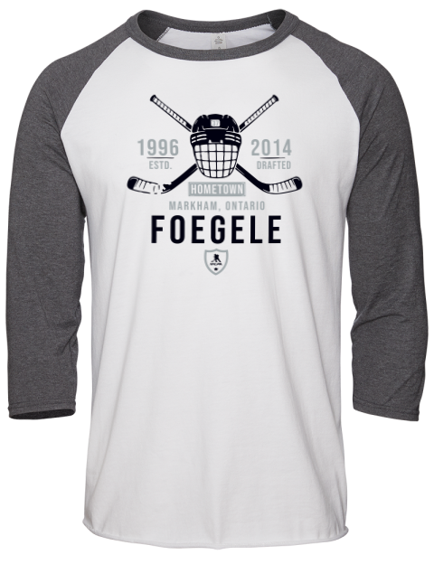 Classic Heritage Warren Foegele Unisex Premium Three-Quarter Raglan T-Shirt | Swagsta