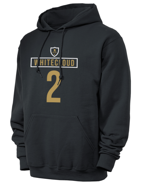 Away Jersey Zach Whitecloud Unisex Hooded Sweatshirt | Swagsta