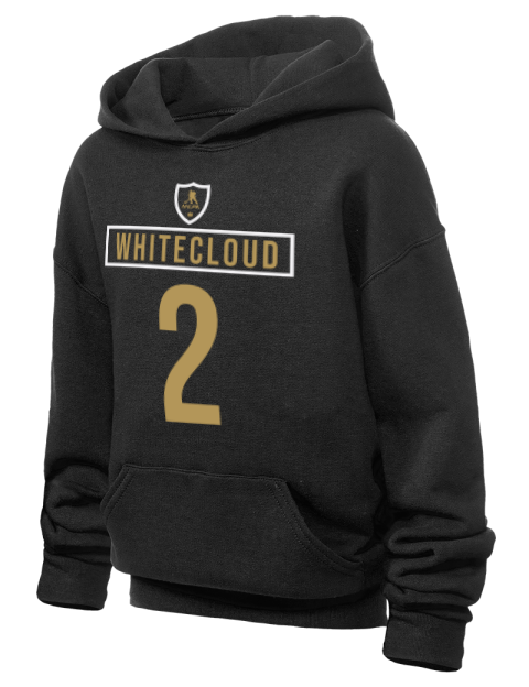 Away Jersey Zach Whitecloud Youth Hooded Sweatshirt | Swagsta