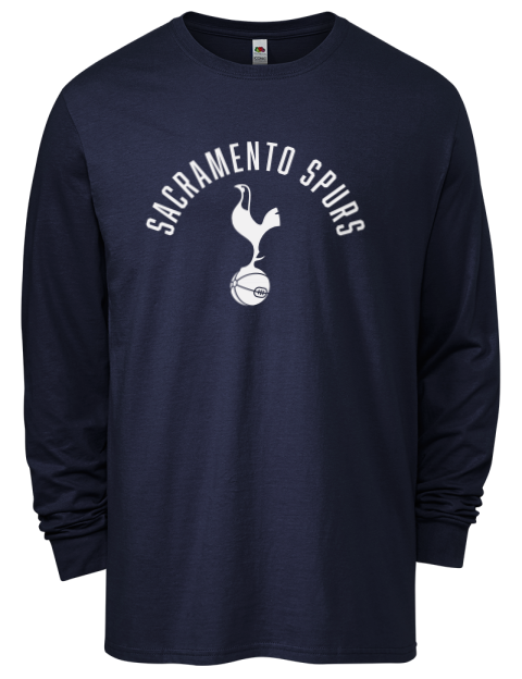 Arched Sacramento Spurs Men's Long-Sleeve T-Shirt | Swagsta