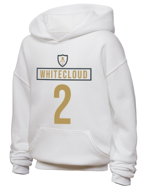 Home Jersey Zach Whitecloud Youth Hooded Sweatshirt | Swagsta