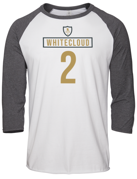 Home Jersey Zach Whitecloud Unisex Premium Three-Quarter Raglan T-Shirt | Swagsta