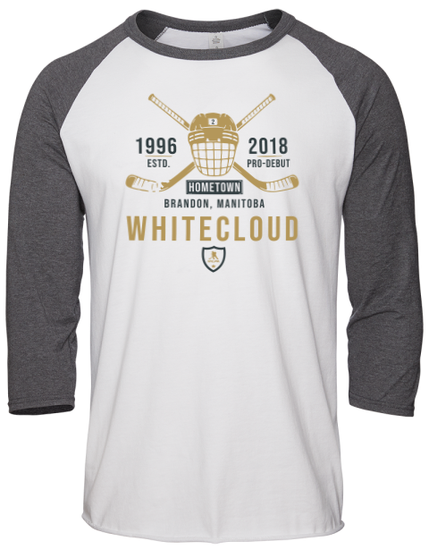 Classic Heritage Zach Whitecloud Unisex Premium Three-Quarter Raglan T-Shirt | Swagsta