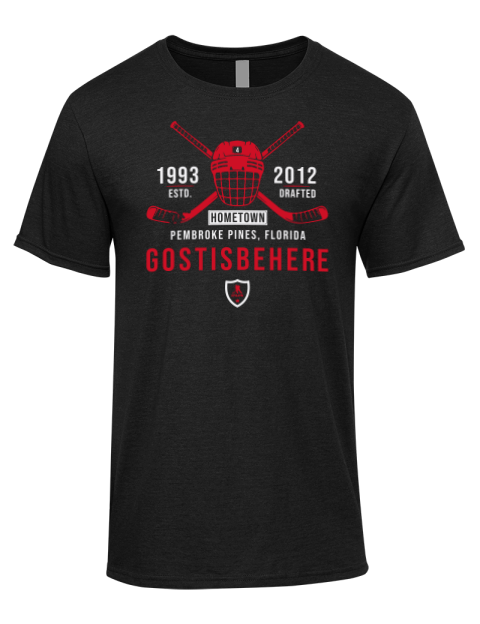 Heritage 1124-2 Shayne Gostisbehere Premium Ring-Spun Cotton Unisex T-Shirt | Swagsta